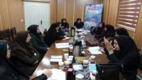 برگزاری جلسه هماهنگی برنامه های خود مراقبتی و نیازسنجی سلامت در معاونت بهداشت